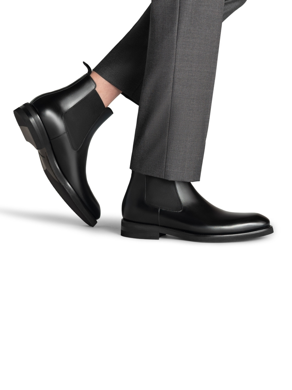 Chelsea Boots Homme en Cuir - Succès