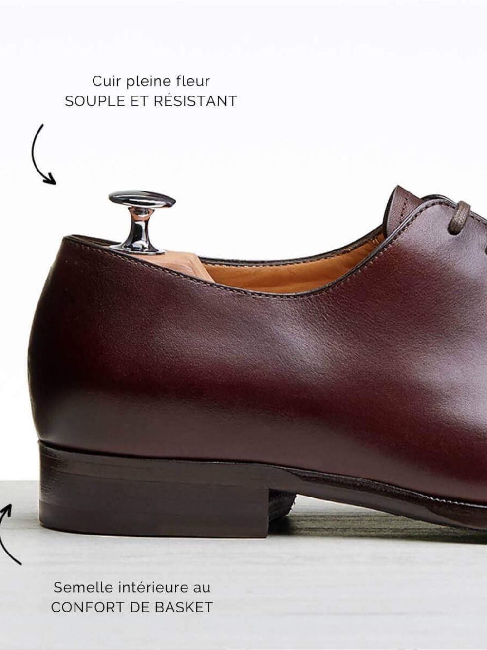 Richelieu Homme En Cuir - Power