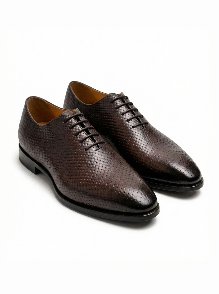 Richelieu Homme En Cuir - Duck