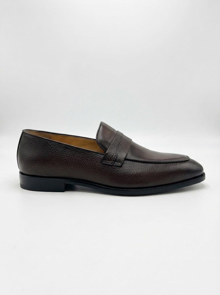 Mocassin En Cuir Grainé - Affirmation