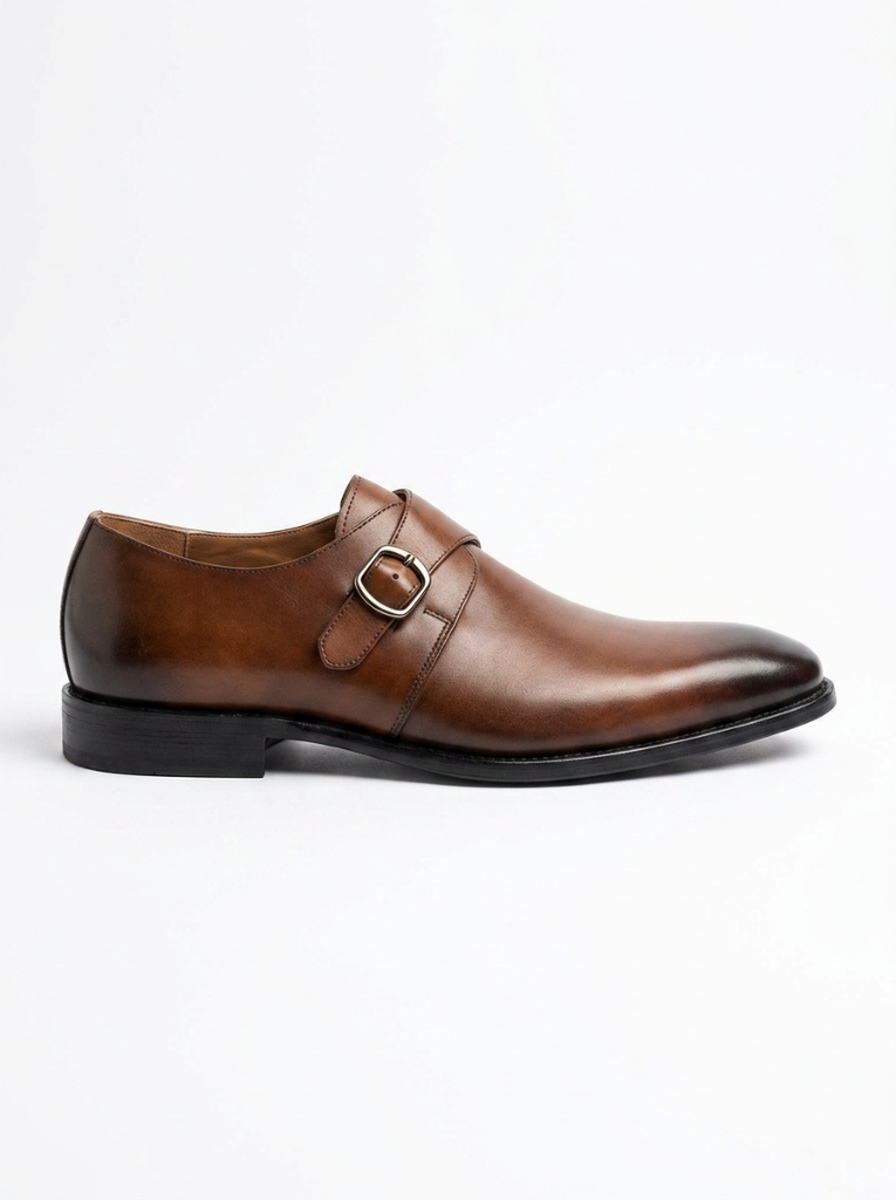 Monk Strap Marron - Heritage