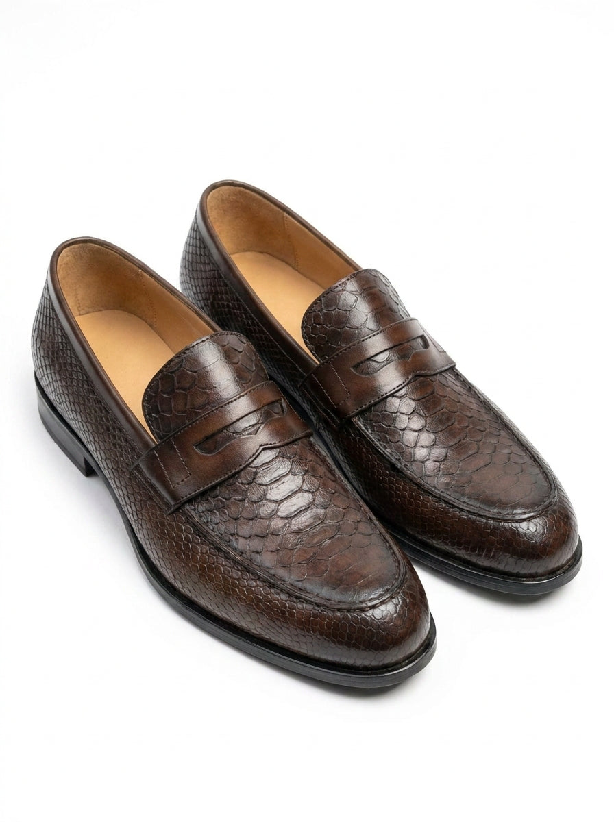 Mocassin Cuir Marron - Guerrier