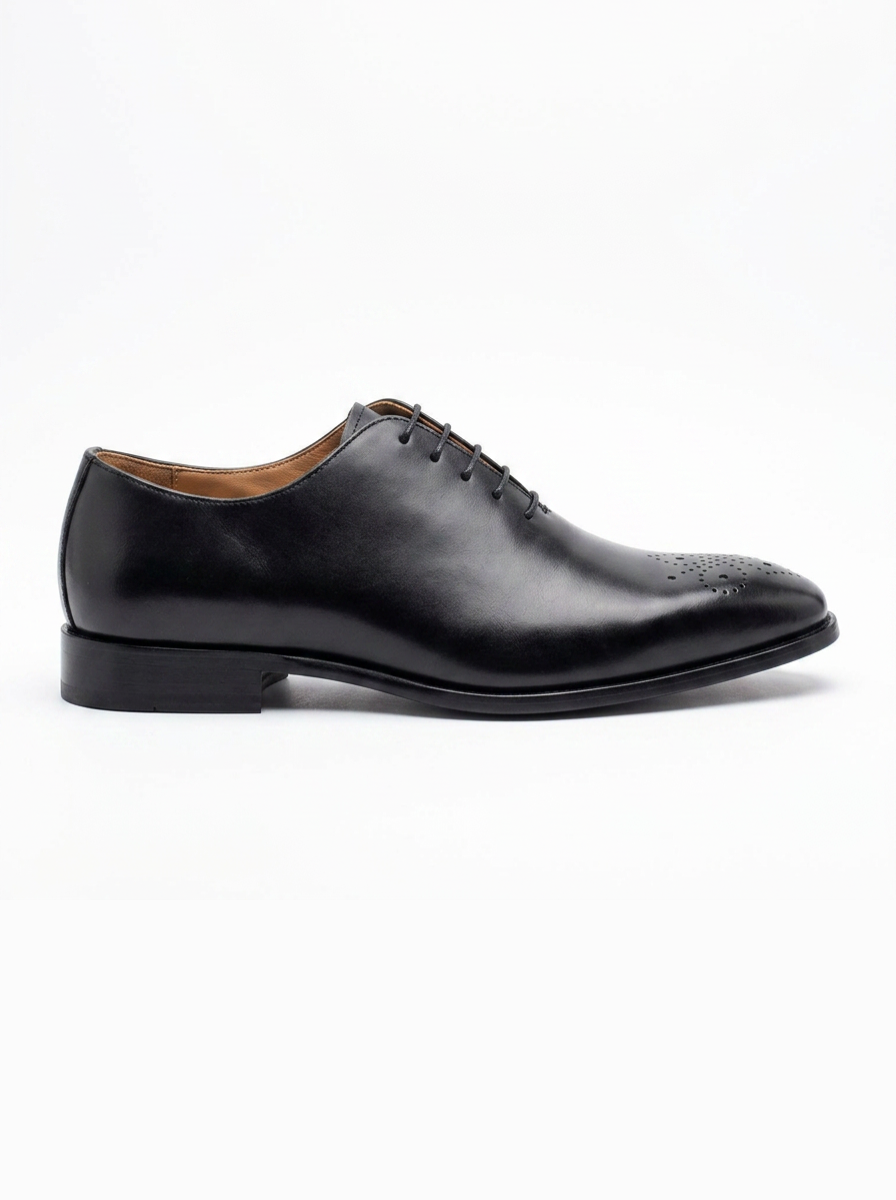 Richelieu Noir Médaillon - Signature