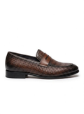Mocassin Marron Tressé - Distinction