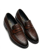 Mocassin Marron Tressé - Distinction