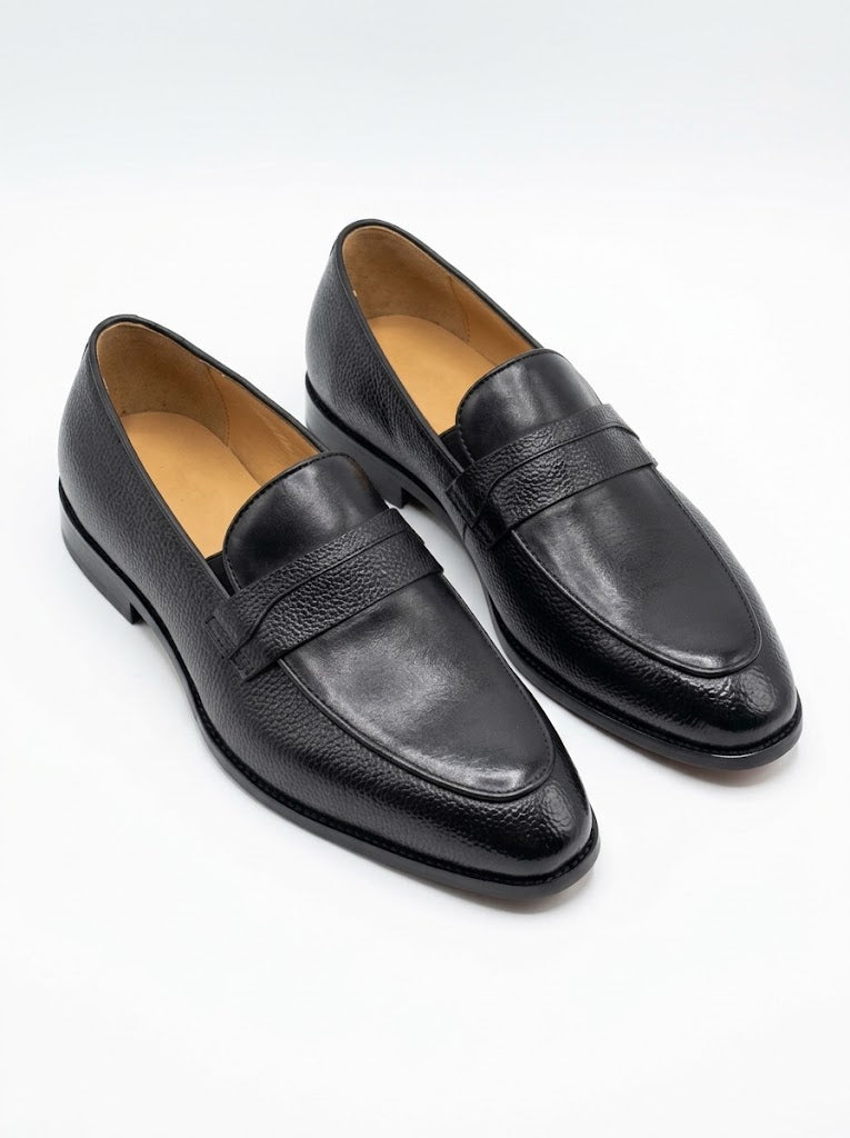 Mocassin Homme En Cuir Grainé - Influence
