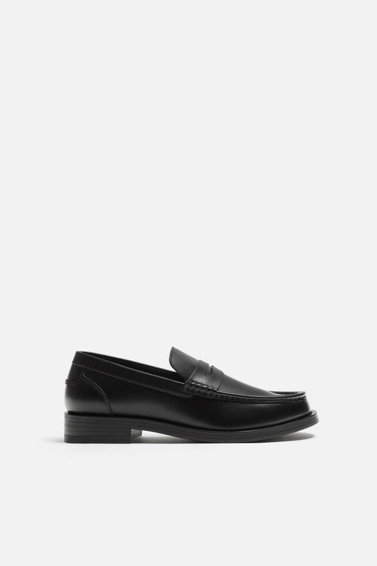 Mocassins en cuir