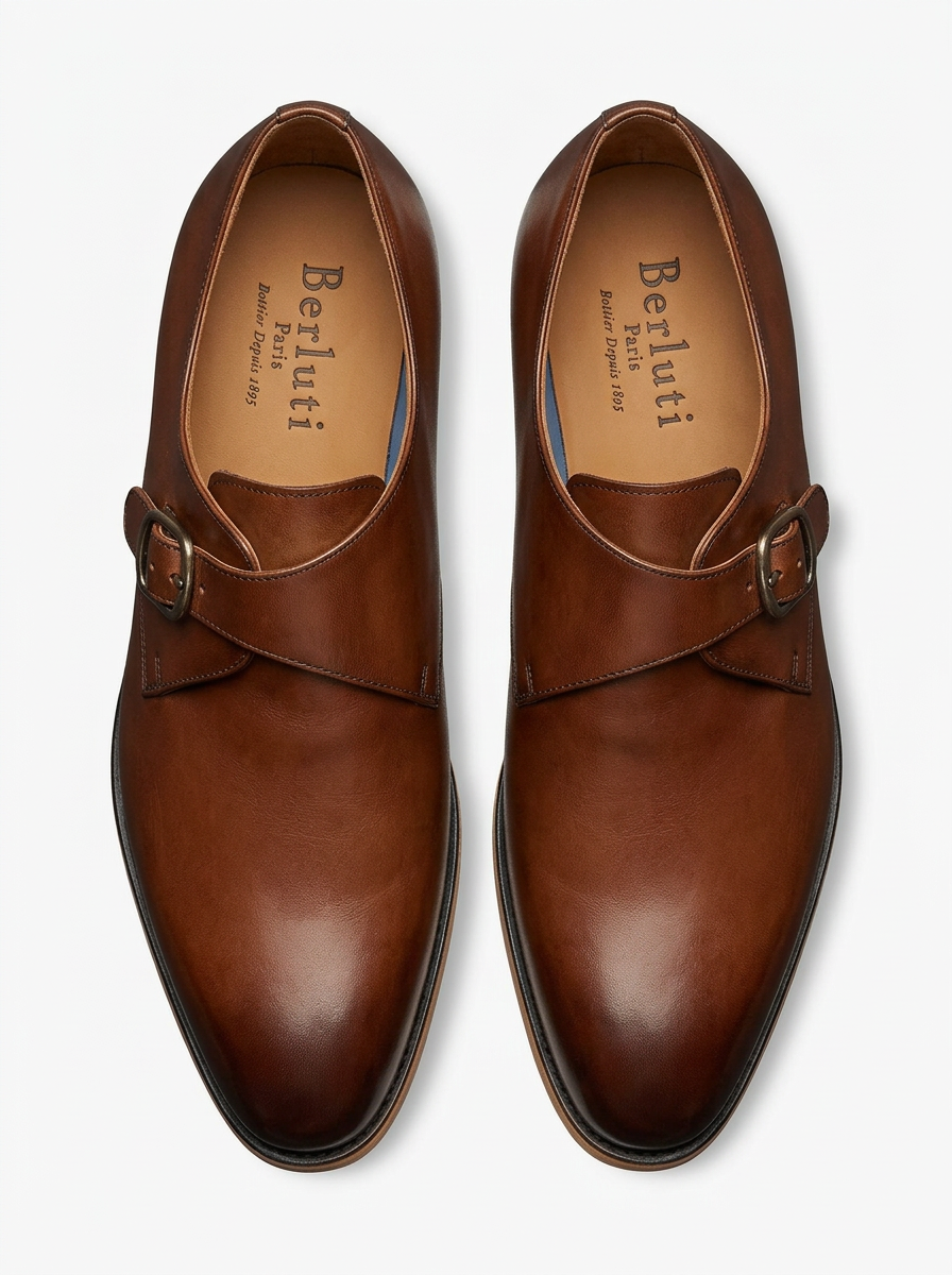 Monk Strap Marron - Heritage