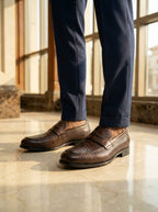 Mocassin Cuir Marron - Guerrier