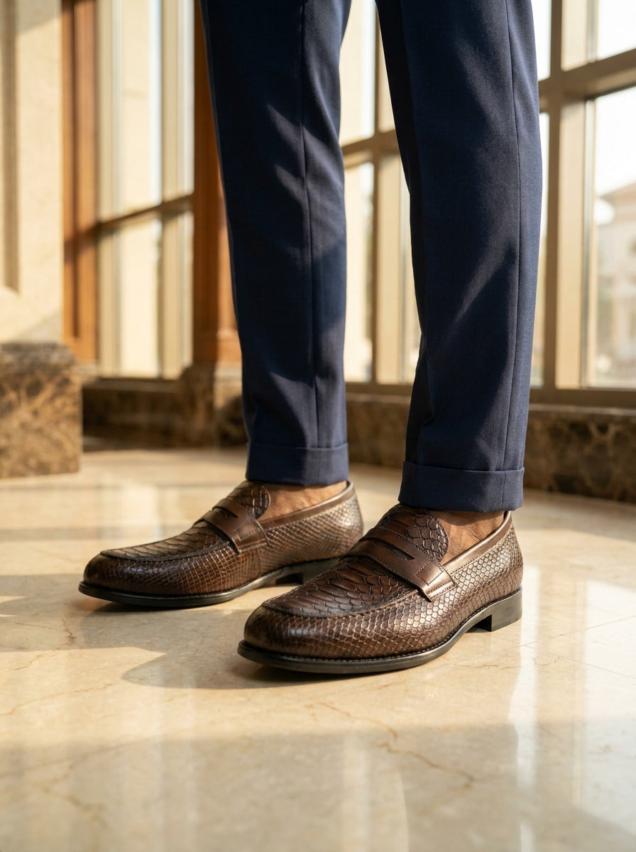 Mocassin Cuir Marron - Guerrier