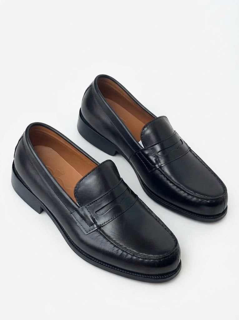 Paire Basse Lisse Noire -  Leader