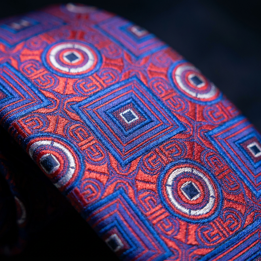 Ensemble Cravate Bleu Saphir Ultime