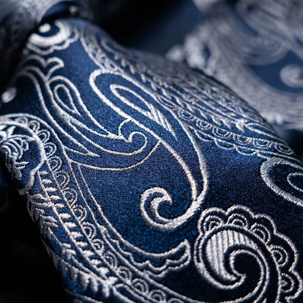 Ensemble Cravate Bleu Marine Succès