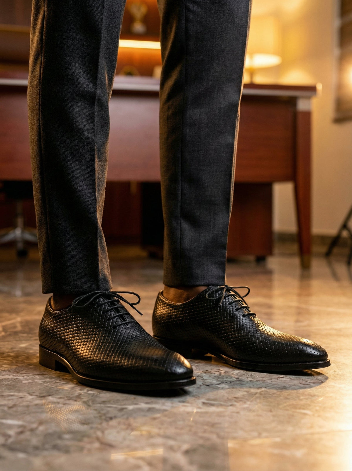 Richelieu Homme En Cuir - Imperial